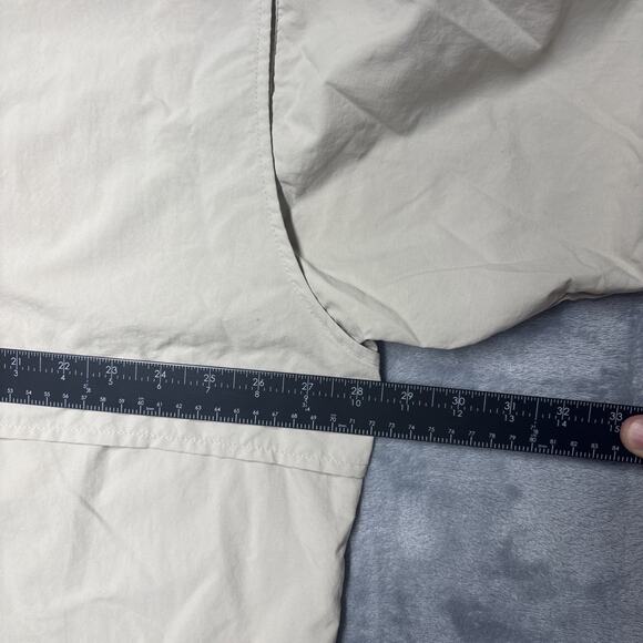 Columbia Shirt Mens 2X Beige Bahama PFG Fishing Button Up Omni Shade UPF 50 Read - Picture 8 of 10